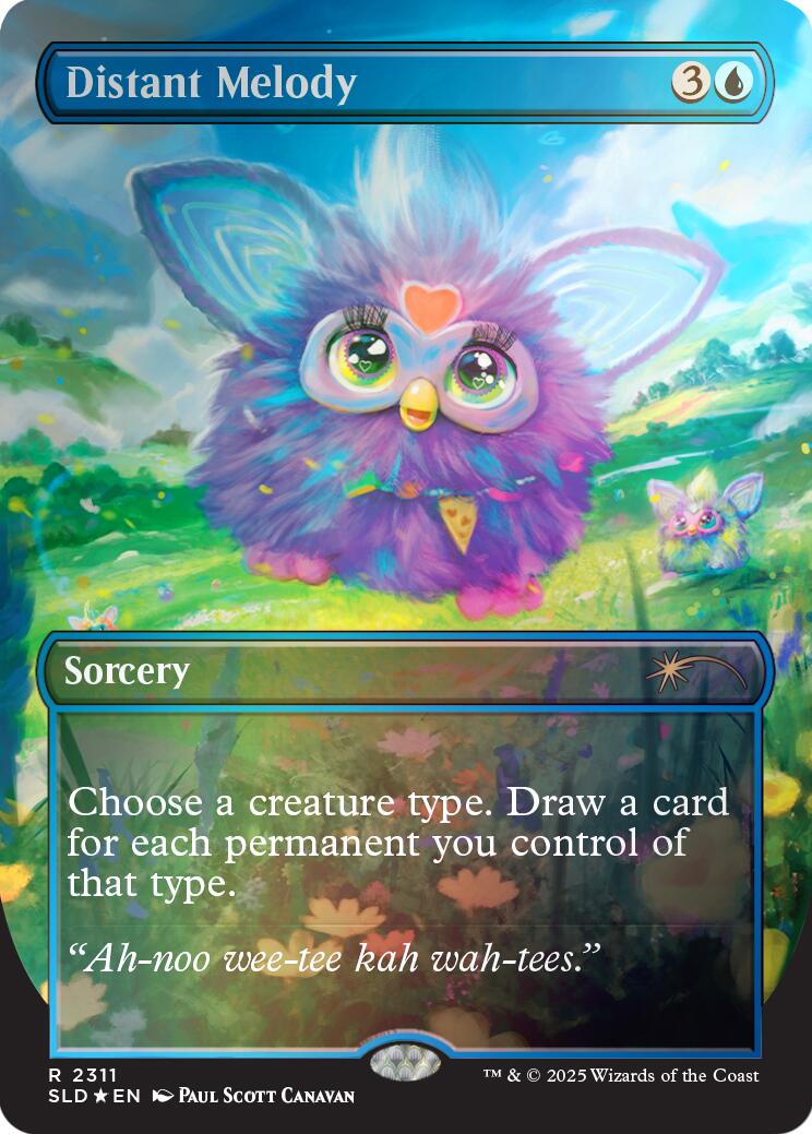Distant Melody (2311) (Rainbow Foil) [Secret Lair Drop Series] | Exor Games Summserside