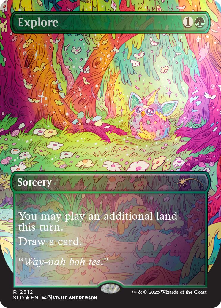 Explore (2312) (Rainbow Foil) [Secret Lair Drop Series] | Exor Games Summserside
