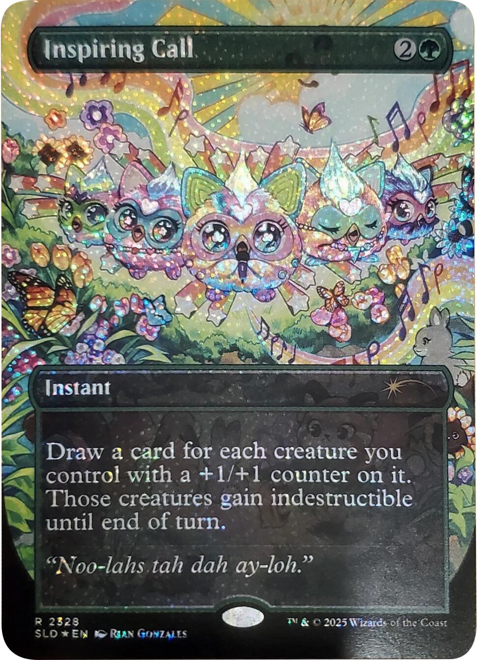 Inspiring Call (Confetti Foil) [Secret Lair Drop Series] | Exor Games Summserside