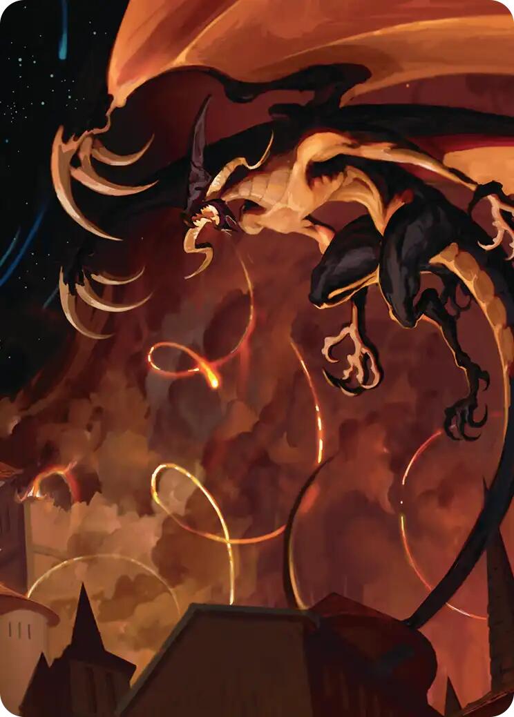 Mega Flare Scene Art Card [FINAL FANTASY Art Series] | Exor Games Summserside