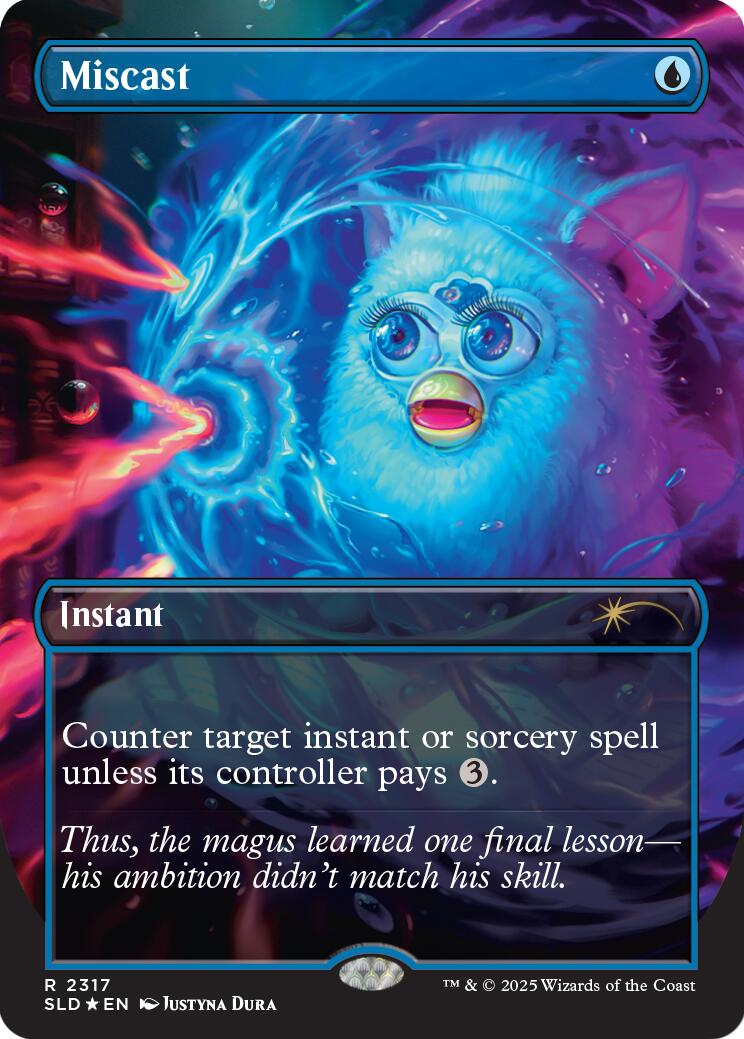 Miscast (Rainbow Foil) [Secret Lair Drop Series] | Exor Games Summserside