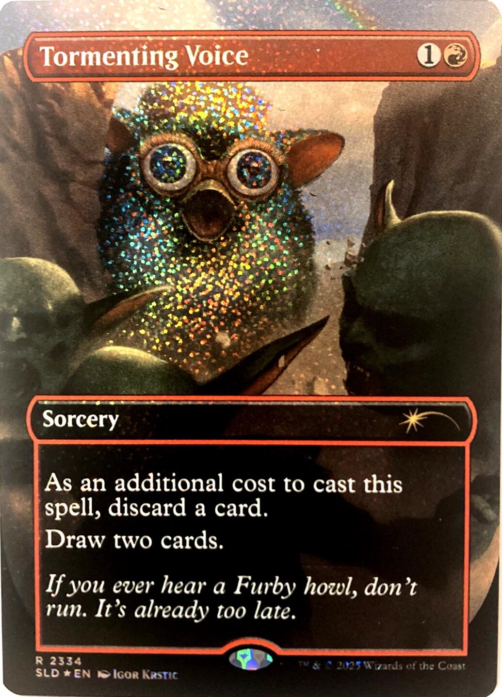 Tormenting Voice (Confetti Foil) [Secret Lair Drop Series] | Exor Games Summserside