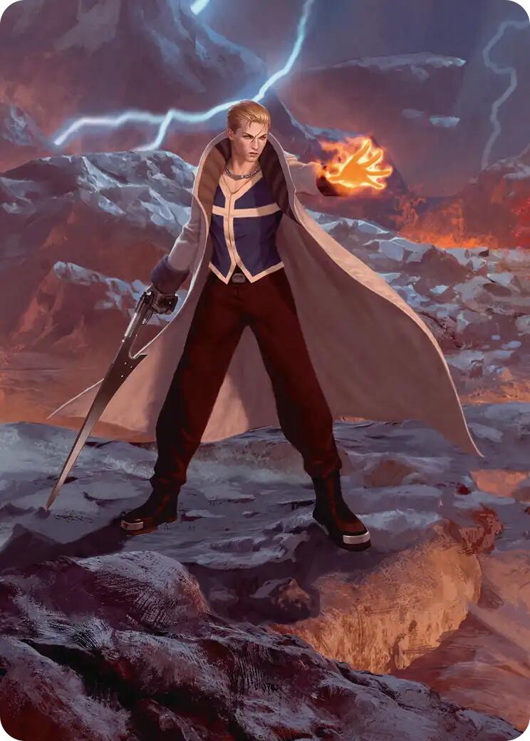 Seifer, Balamb Rival Scene Art Card [FINAL FANTASY Art Series] | Exor Games Summserside