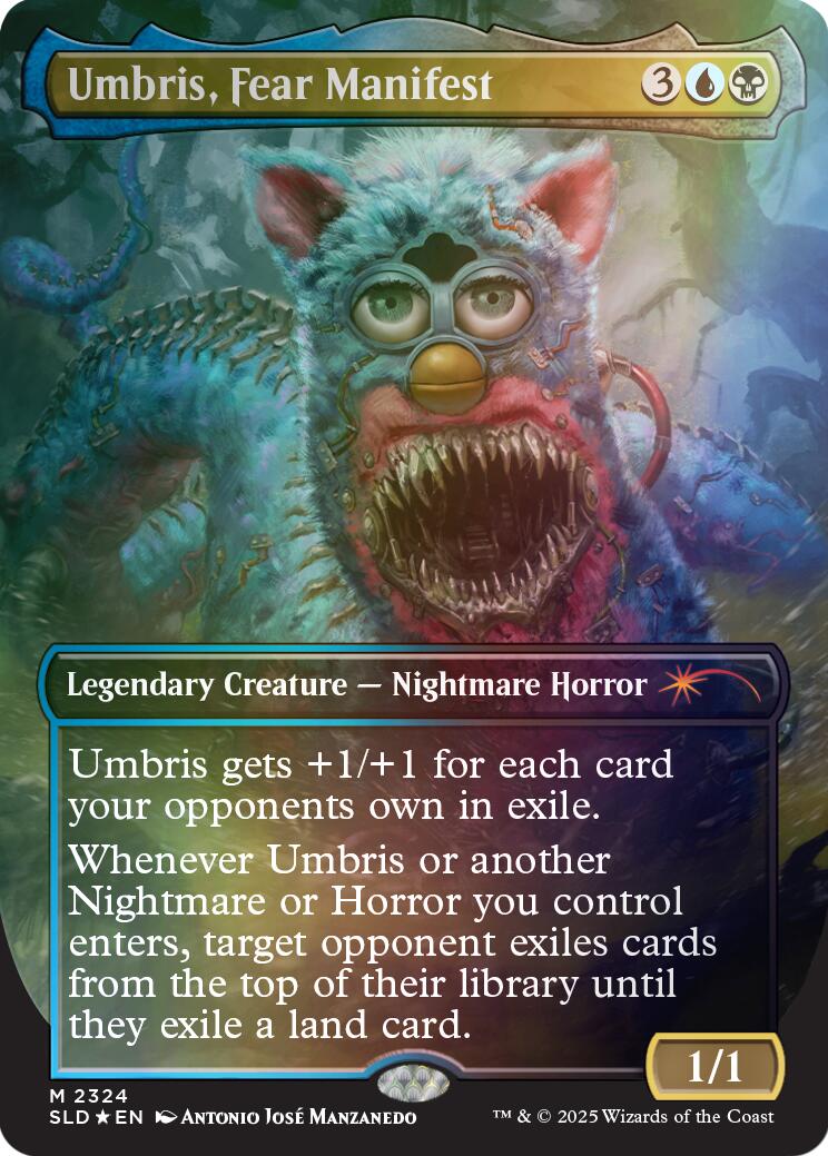 Umbris, Fear Manifest (Rainbow Foil) [Secret Lair Drop Series] | Exor Games Summserside