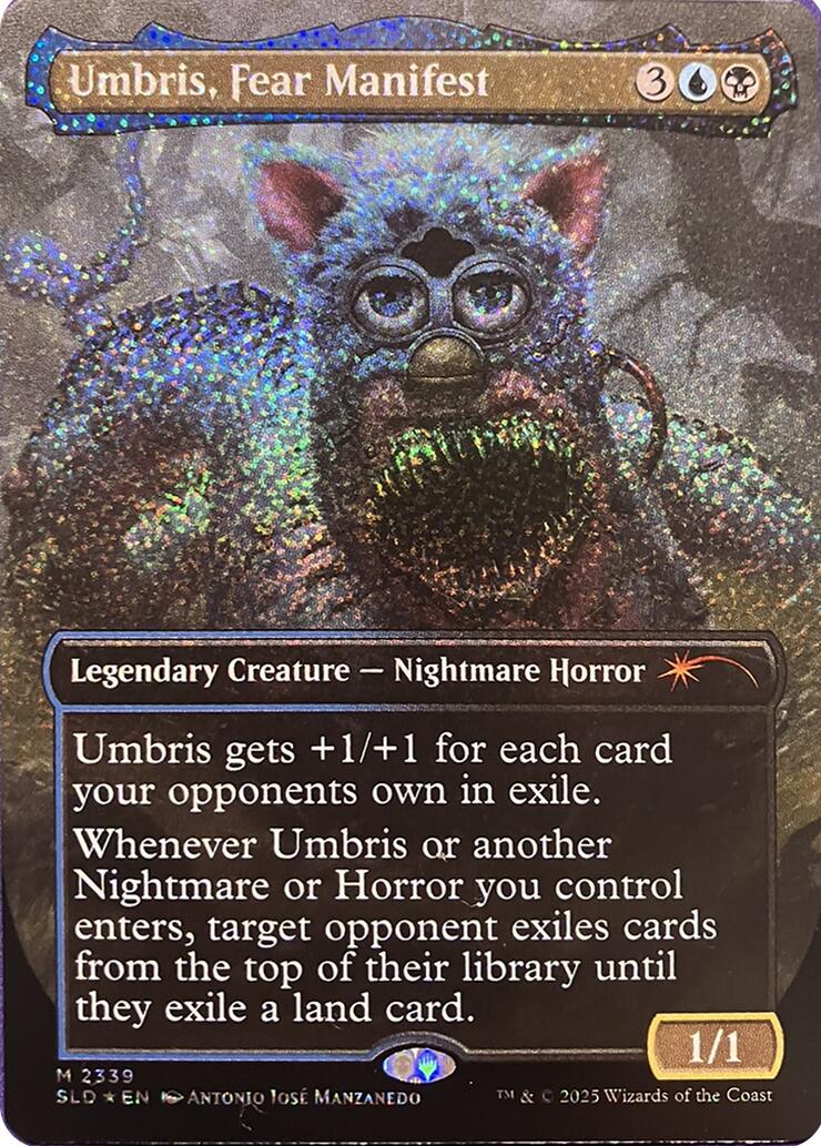 Umbris, Fear Manifest (Confetti Foil) [Secret Lair Drop Series] | Exor Games Summserside