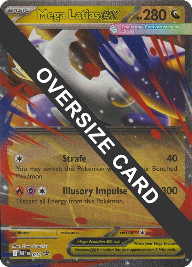 Mega Latias ex (011) (Jumbo Card) [Mega Evolution Promo] | Exor Games Summserside