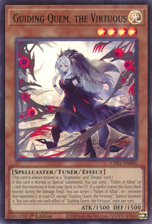 Guiding Quem, the Virtuous [CH01-EN006] Ultra Rare | Exor Games Summserside