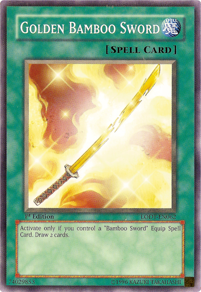 Golden Bamboo Sword [LODT-EN062] Common | Exor Games Summserside