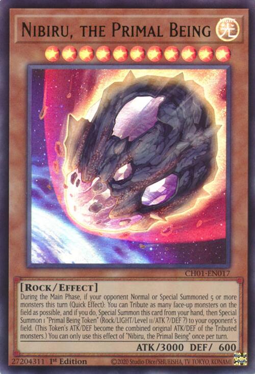 Nibiru, the Primal Being [CH01-EN017] Ultra Rare | Exor Games Summserside