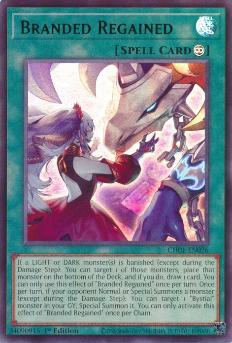 Branded Regained [CH01-EN026] Ultra Rare | Exor Games Summserside