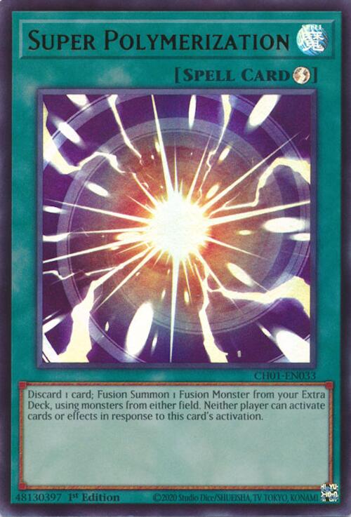 Super Polymerization [CH01-EN033] Ultra Rare | Exor Games Summserside