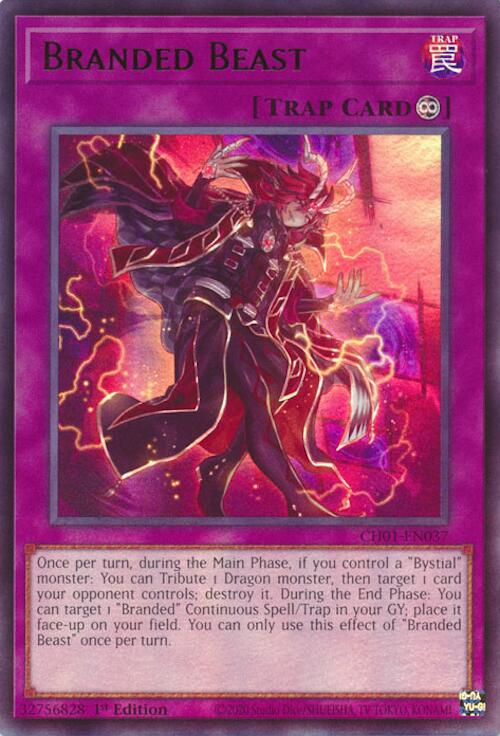 Branded Beast [CH01-EN037] Ultra Rare | Exor Games Summserside