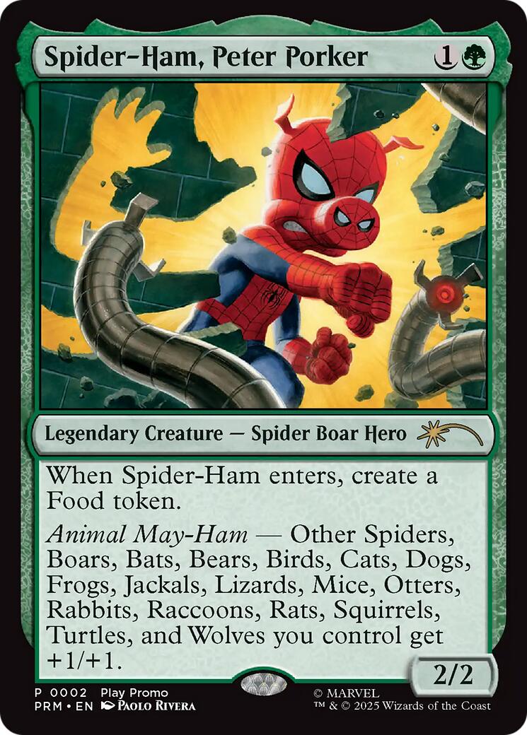Spider-Ham, Peter-Porker [Wizards Play Network 2025] | Exor Games Summserside