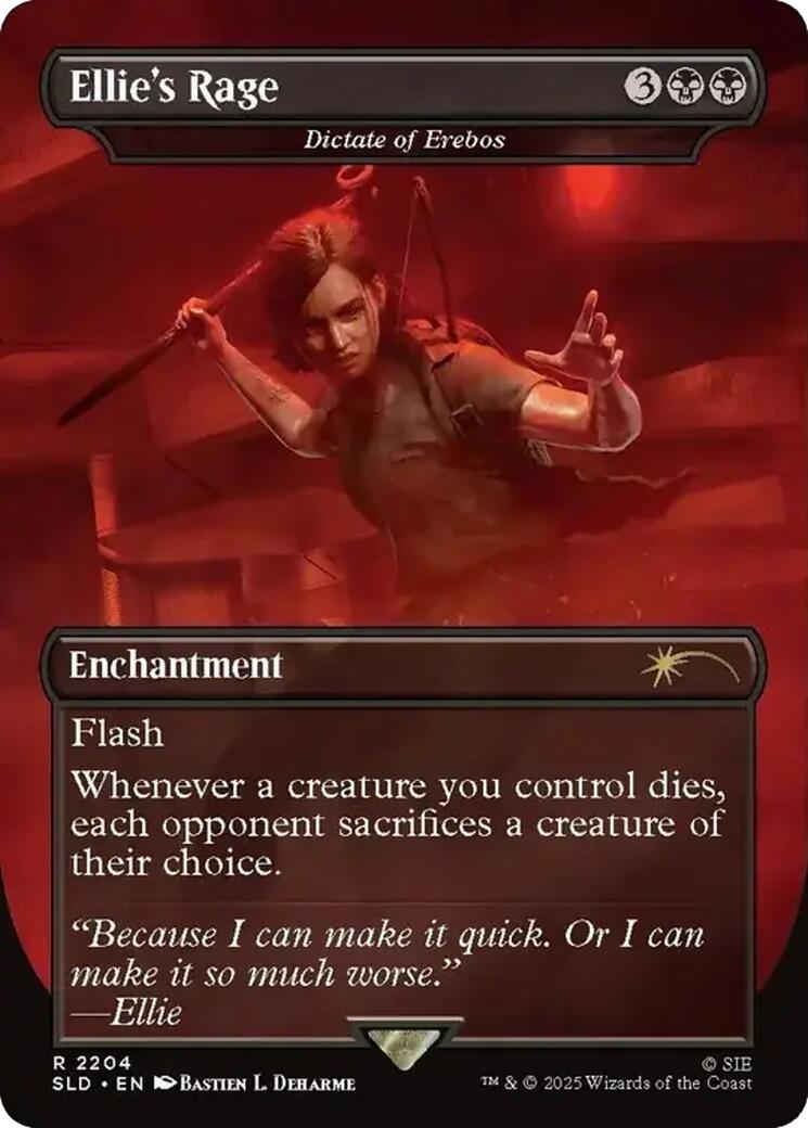Ellie's Rage - Dictate of Erebos [Secret Lair Drop Series] | Exor Games Summserside