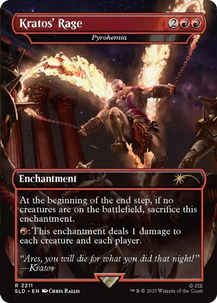 Kratos' Rage - Pyrohemia [Secret Lair Drop Series] | Exor Games Summserside