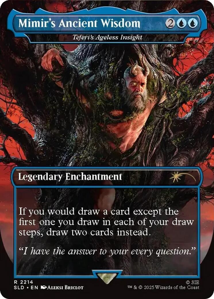 Mimir's Ancient Wisdom - Teferi's Ageless Insight [Secret Lair Drop Series] | Exor Games Summserside