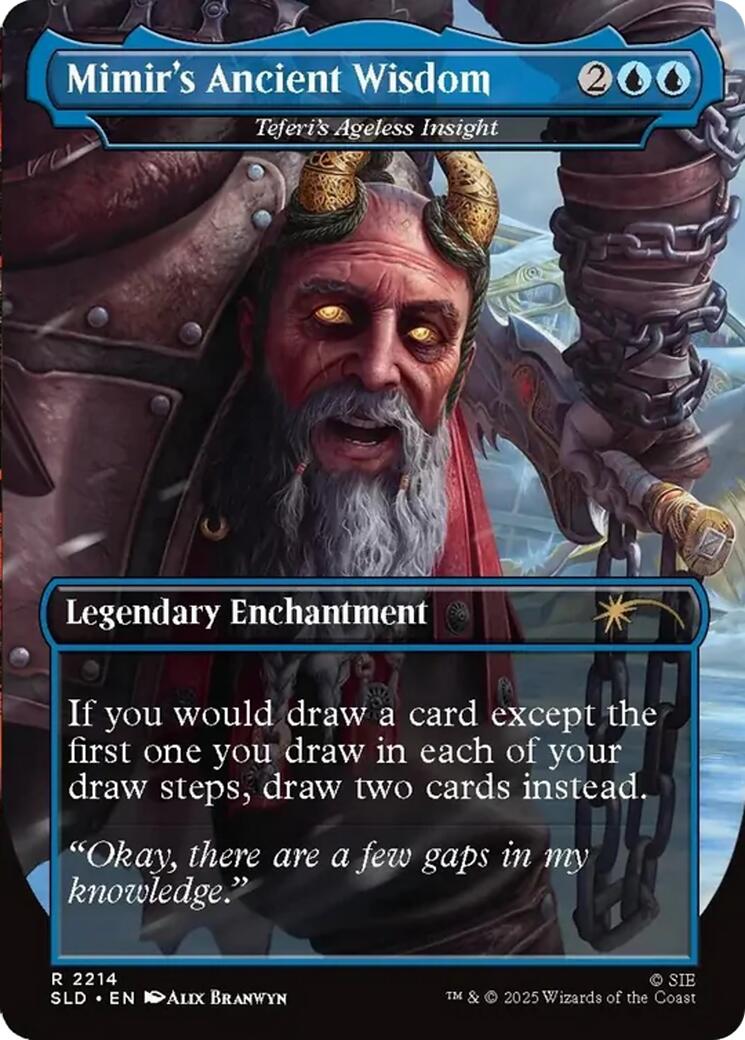 Mimir's Ancient Wisdom - Teferi's Ageless Insight [Secret Lair Drop Series] | Exor Games Summserside