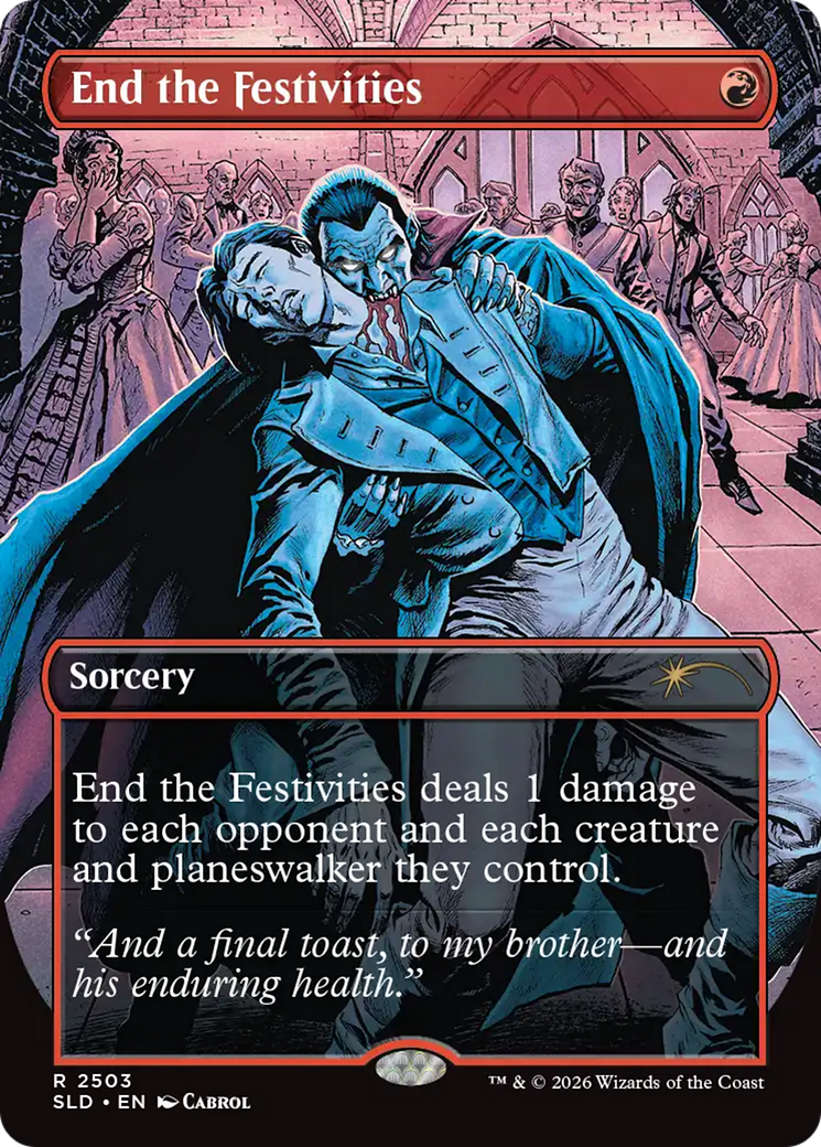 End the Festivities [Secret Lair Drop Series] | Exor Games Summserside