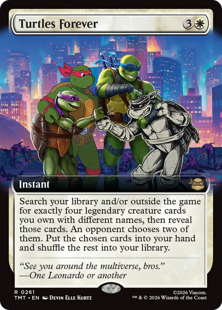 Turtles Forever (Extended Art) [Teenage Mutant Ninja Turtles] | Exor Games Summserside
