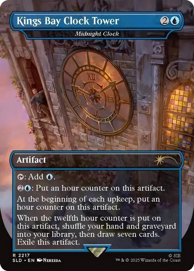 Kings Bay Clock Tower - Midnight Clock [Secret Lair Drop Series] | Exor Games Summserside