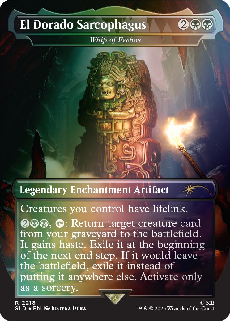 El Dorado Sarcophagus - Whip of Erebos (Rainbow Foil) [Secret Lair Drop Series] | Exor Games Summserside