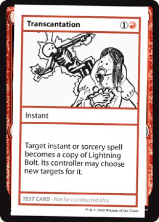 Transcantation (2021 Edition) [Mystery Booster Playtest Cards] | Exor Games Summserside