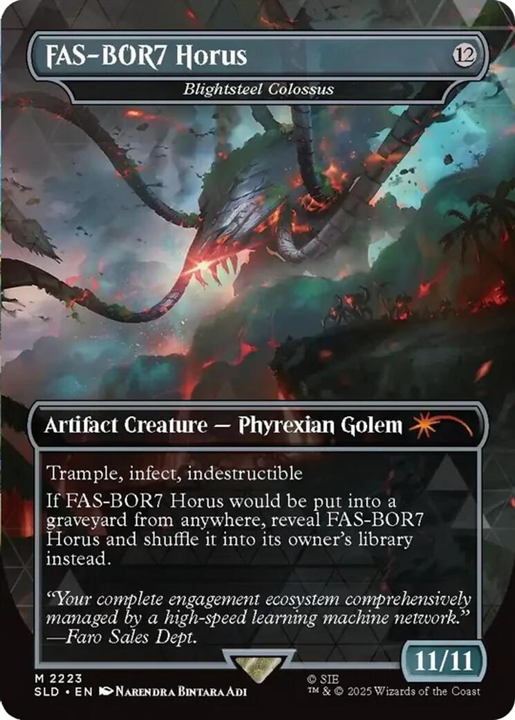 FAS-BOR7 Horus - Blightsteel Colossus [Secret Lair Drop Series] | Exor Games Summserside