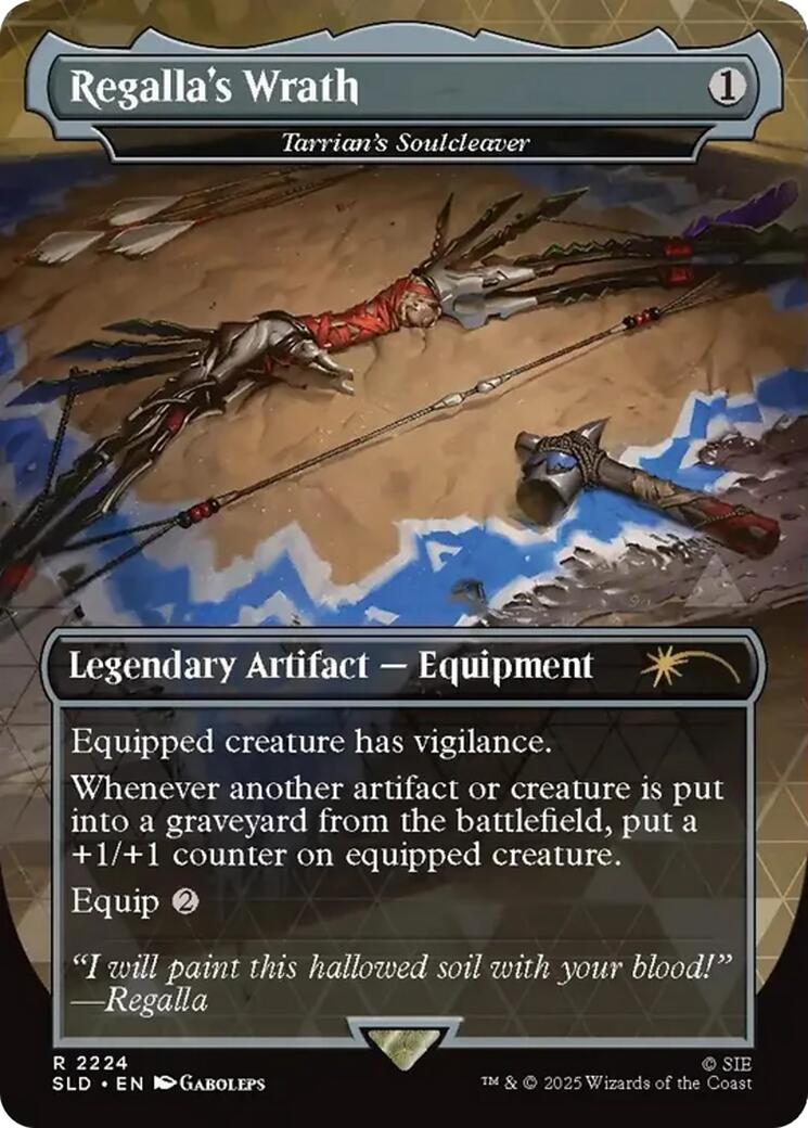 Regalla's Wrath - Tarrian's Soulcleaver [Secret Lair Drop Series] | Exor Games Summserside