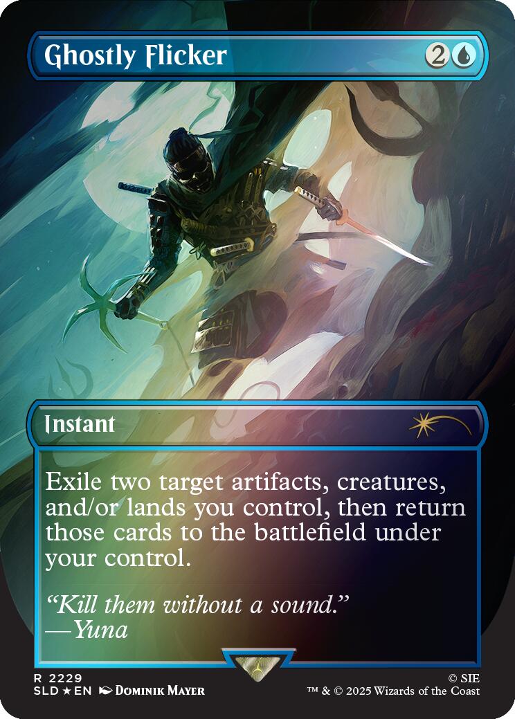 Ghostly Flicker (Rainbow Foil) [Secret Lair Drop Series] | Exor Games Summserside
