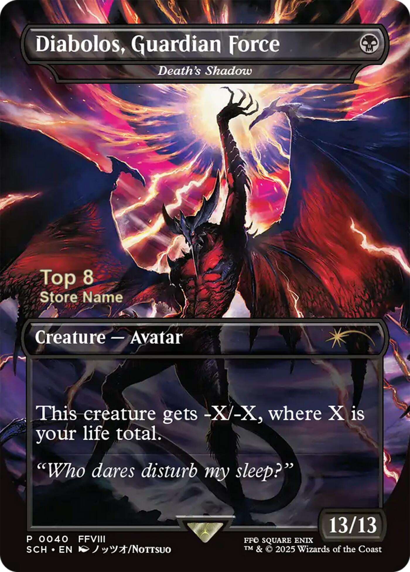 Diabolos, Guardian Force - Death's Shadow (Top 8) [Store Championships 2025] | Exor Games Summserside