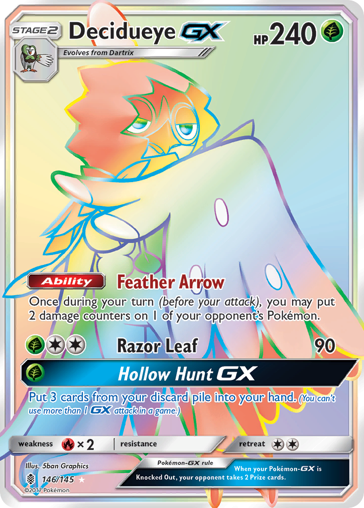 Decidueye GX (146/145) [Sun & Moon: Guardians Rising] | Exor Games Summserside