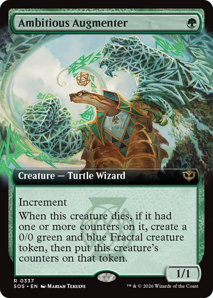 Ambitious Augmenter (Extended Art) [Secrets of Strixhaven] | Exor Games Summserside