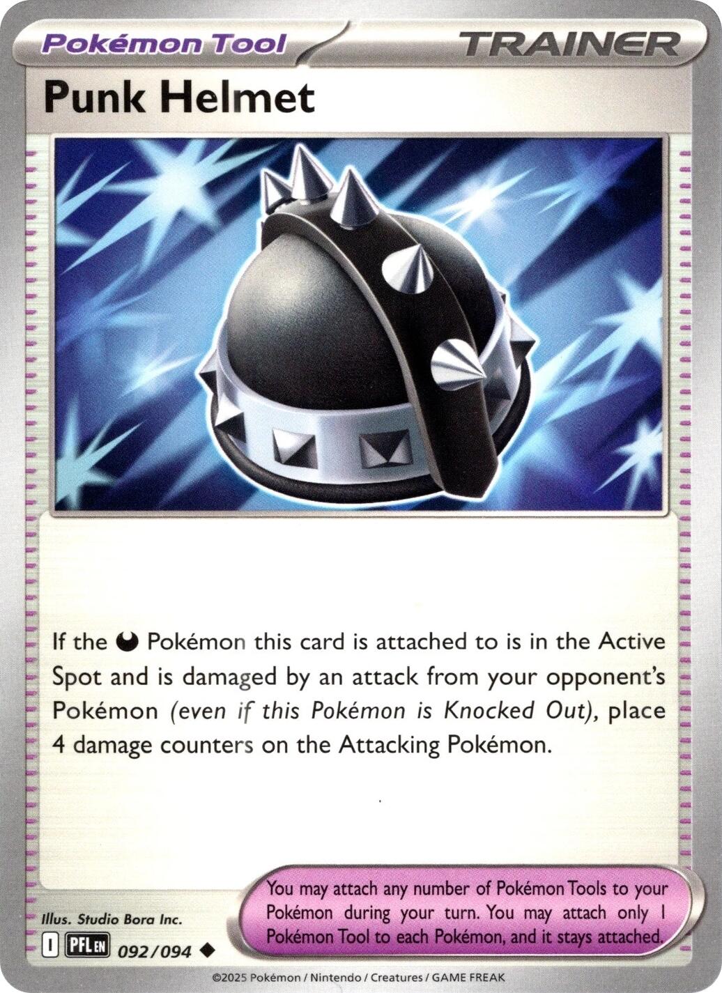 Punk Helmet (092/094) [Mega Evolution: Phantasmal Flames] | Exor Games Summserside