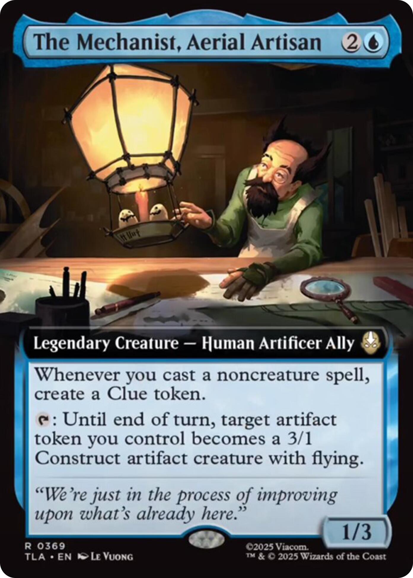 The Mechanist, Aerial Artisan (Extended Art) [Avatar: The Last Airbender] | Exor Games Summserside