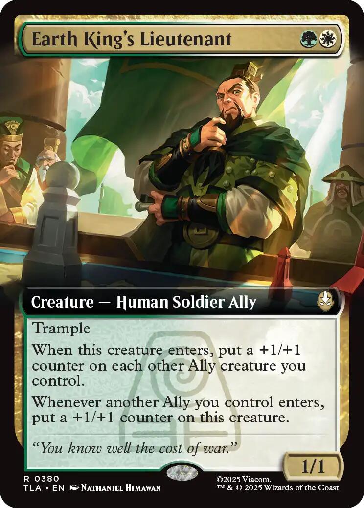 Earth King's Lieutenant (Extended Art) [Avatar: The Last Airbender] | Exor Games Summserside