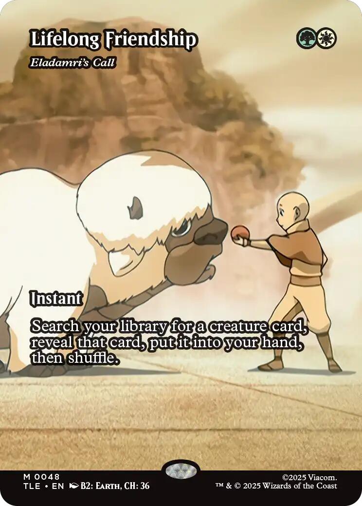 Lifelong Friendship - Eladamri's Call (Borderless) [Avatar: The Last Airbender: Eternal-Legal] | Exor Games Summserside