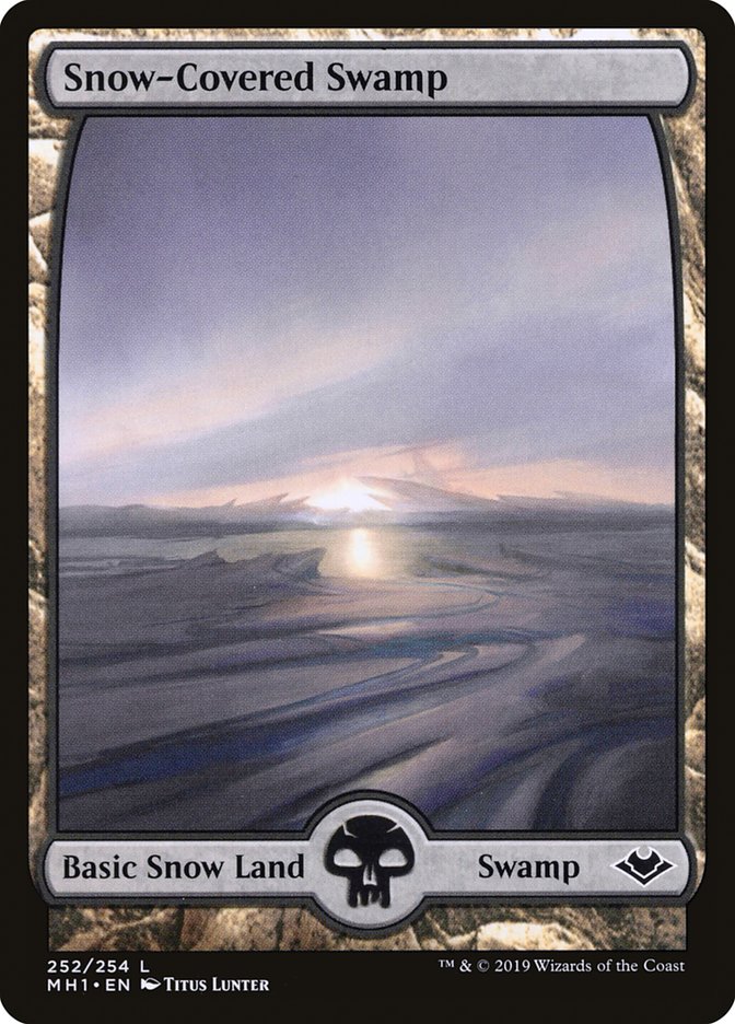 Snow-Covered Swamp [Modern Horizons] | Exor Games Summserside