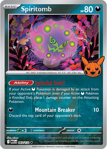 Spiritomb (087/132) (Pokeween 2025) [Miscellaneous Cards] | Exor Games Summserside