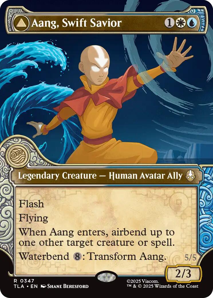 Aang, Swift Savior (Showcase) [Avatar: The Last Airbender] | Exor Games Summserside