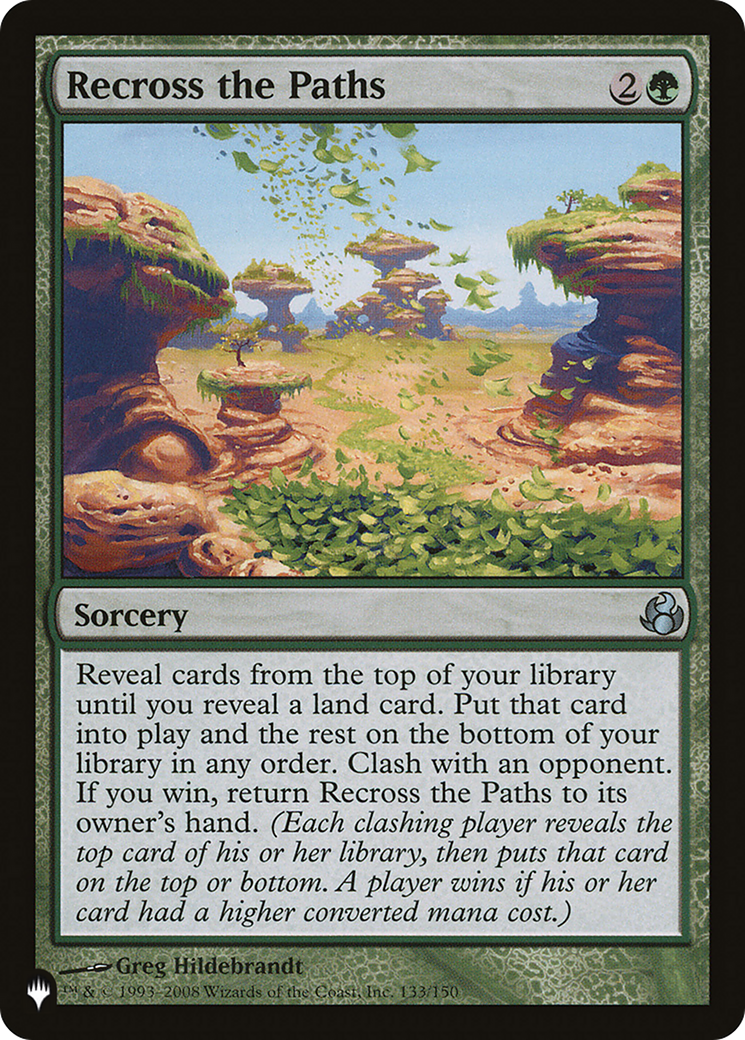 Recross the Paths [The List] | Exor Games Summserside