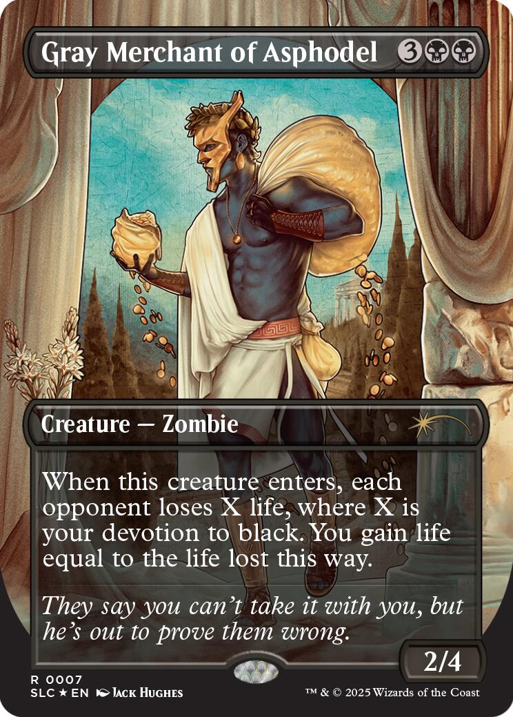 Gray Merchant of Asphodel (Halo Foil) [Secret Lair Countdown Kit] | Exor Games Summserside