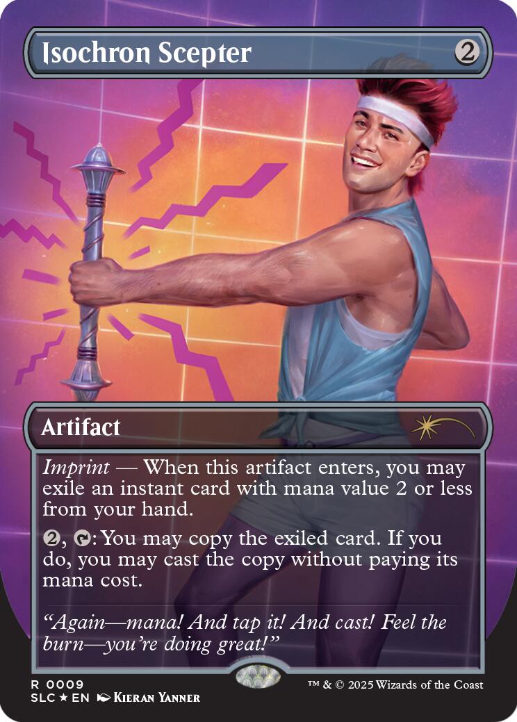 Isochron Scepter (Halo Foil) [Secret Lair Countdown Kit] | Exor Games Summserside