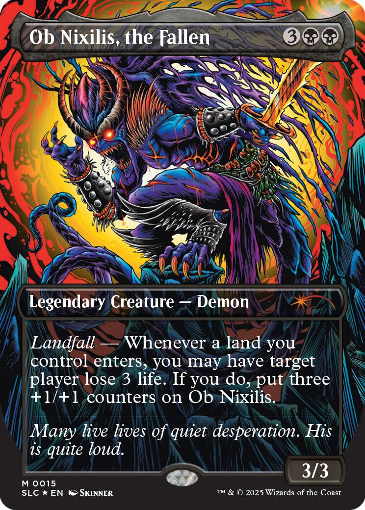 Ob Nixilis, the Fallen (Halo Foil) [Secret Lair Countdown Kit] | Exor Games Summserside