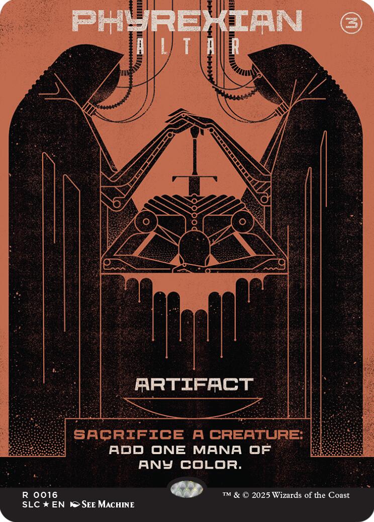 Phyrexian Altar (Halo Foil) [Secret Lair Countdown Kit] | Exor Games Summserside
