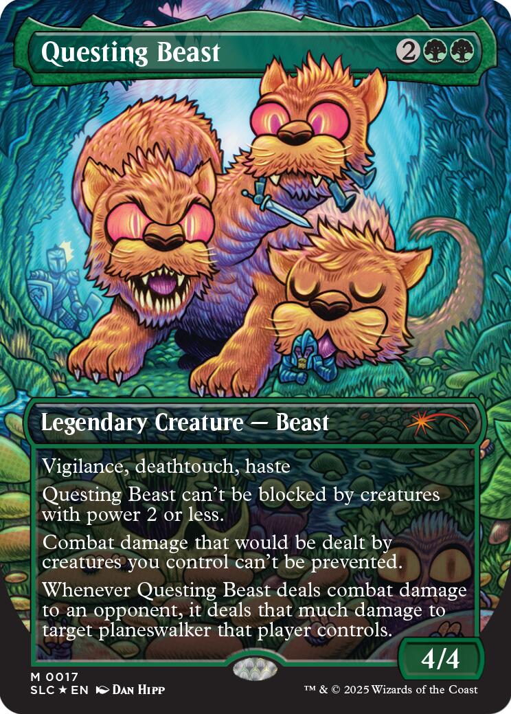 Questing Beast (Halo Foil) [Secret Lair Countdown Kit] | Exor Games Summserside