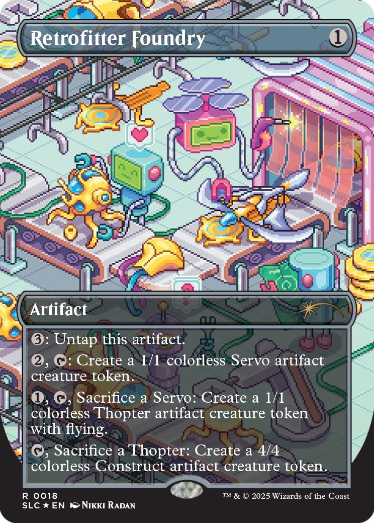 Retrofitter Foundry (Halo Foil) [Secret Lair Countdown Kit] | Exor Games Summserside