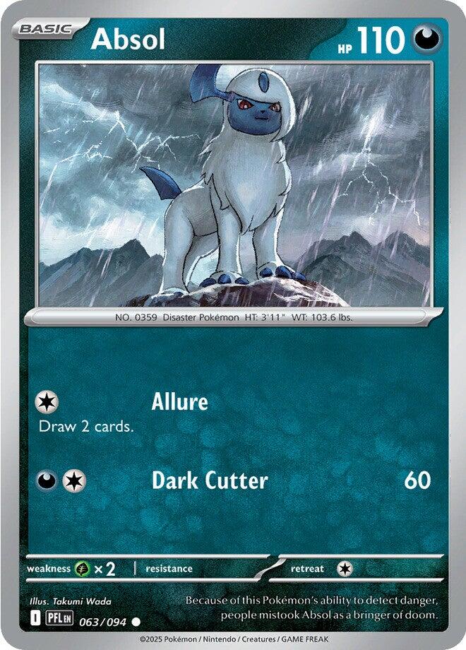 Absol (063/094) [Mega Evolution: Phantasmal Flames] | Exor Games Summserside