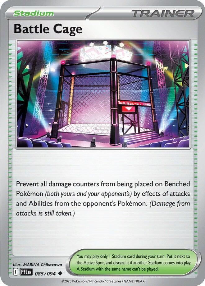 Battle Cage (085/094) [Mega Evolution: Phantasmal Flames] | Exor Games Summserside