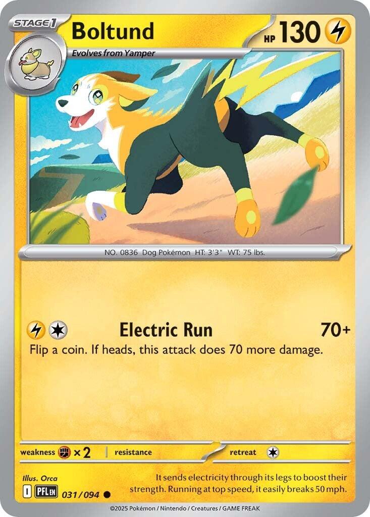 Boltund (031/094) [Mega Evolution: Phantasmal Flames] | Exor Games Summserside