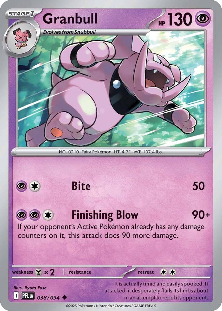 Granbull (038/094) [Mega Evolution: Phantasmal Flames] | Exor Games Summserside